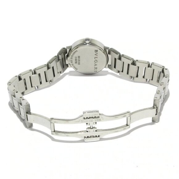 Auth BVLGARI Bvlgari Bvlgari BB23SS D****** Silver Women's Wrist Watch - Picture 4 of 12